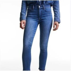 Aritzia Denim Forum The Nico Mid Rise Skinny Jeans Size 26